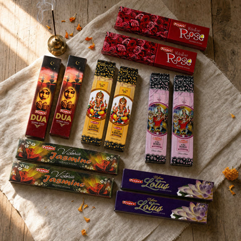 Incense Set India – serving suggestion