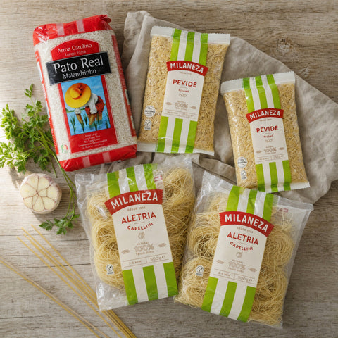 Portugal Pasta and Rice (Mini) – serving suggestion