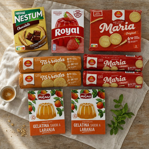 Portugal Sweet Treats – serving suggestion