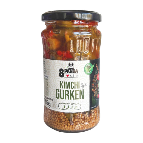 8 Panda - Gurken nach Kimchi-Art - Karton 6 × 330 g