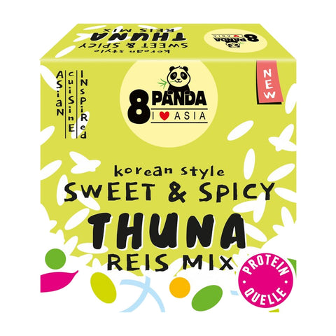 8 Panda - Sweet & Spicy (Thunfisch mit Reis) - Karton 12 × 160 g