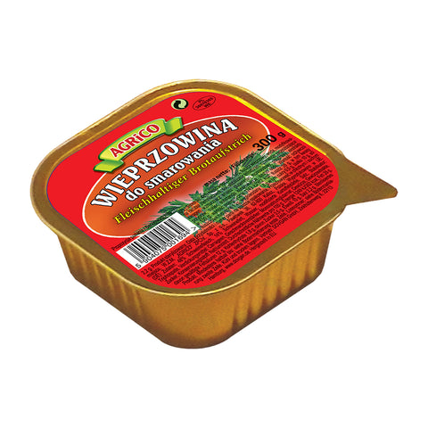 Agrico - Wieprzowina do smarowania (Wurstaufstrich nach Schmalzfleischart) - Karton 10 × 300 g