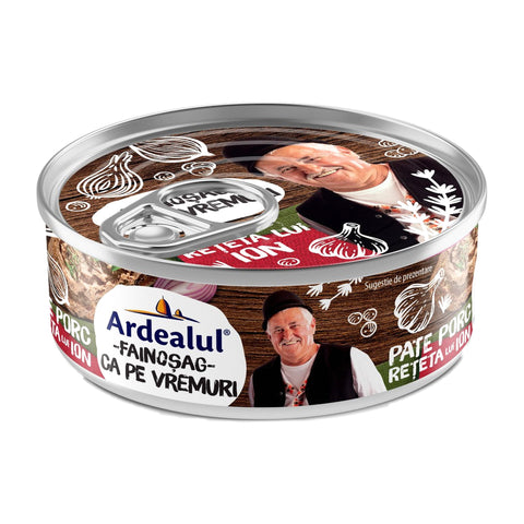 Ardealul - Pate Porc (Brotaufstrich mit Schweineleber) - Karton 6 × 100 g