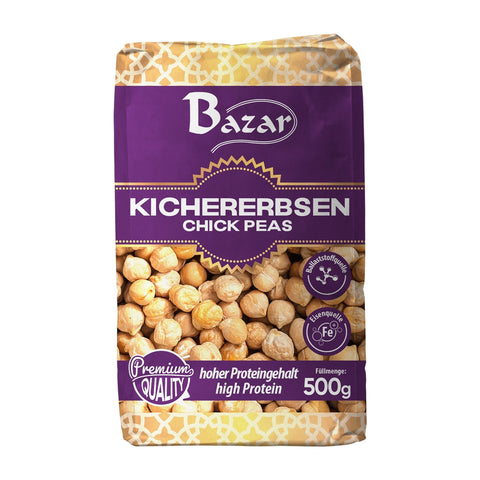 Bazar - Kichererbsen - Karton 7 × 500 g