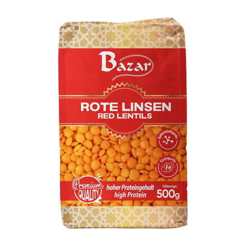 Bazar - Rote Linsen - 7 × 500 g