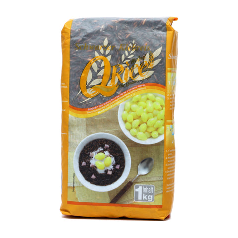 QRICE - Schwarzer Klebreis - 1 kg