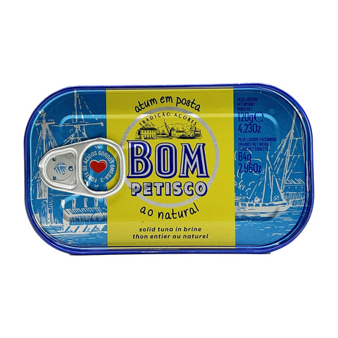 Bom Petisco - Tuna in Natural Brine - 78 g