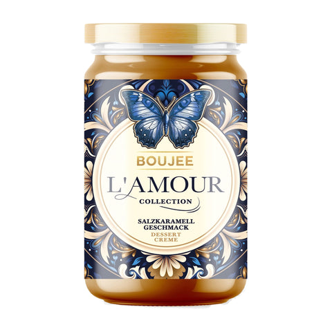 Boujee L'amour - Karamellisierte Milchcreme mit Salz - Karton 6 × 500 g