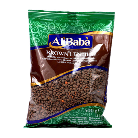 AliBaba - Braune Linsen - 500 g