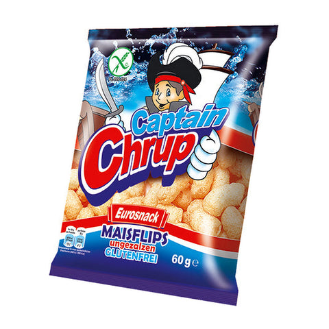 Captain Chrup - Maisflips - Karton 20 × 60 g