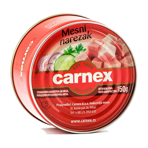 Carnex - Mesni narezak (Frühstücksfleisch) - Karton 10 × 150 g