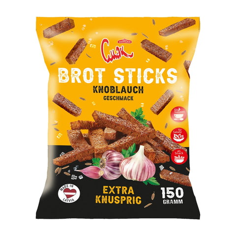 Cmak - Brotsticks mit Knoblauchgeschmack - Karton 10 × 150 g
