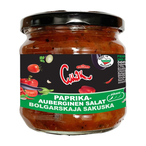 Cmak - Zakuska (Gemüseaufstrich mit Paprika) - Karton 12 × 350 g