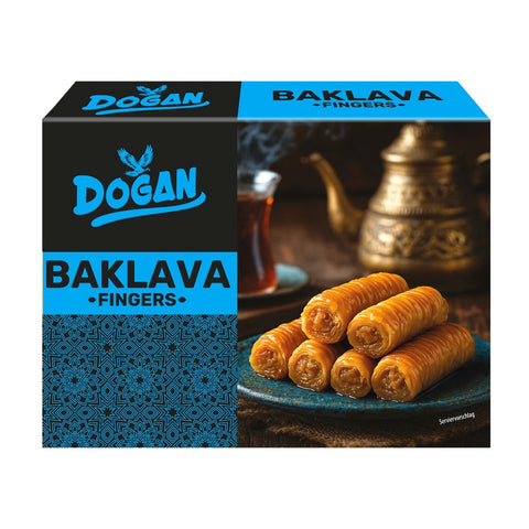 Doğan - Baklava (Röllchen mit Walnüssen) - Karton 9 × 250 g
