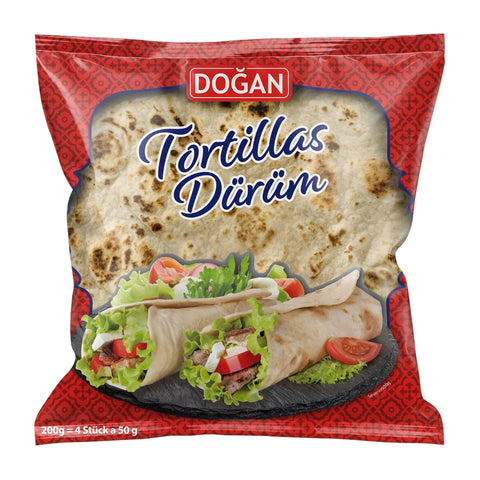 Doğan - Dürüm (Weizentortillas) - Karton 12 × 200 g