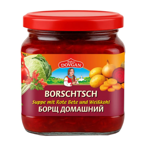 Dovgan - Borschtsch (Gemüseeintopf mit Kartoffeln) - Karton 12 × 450 g