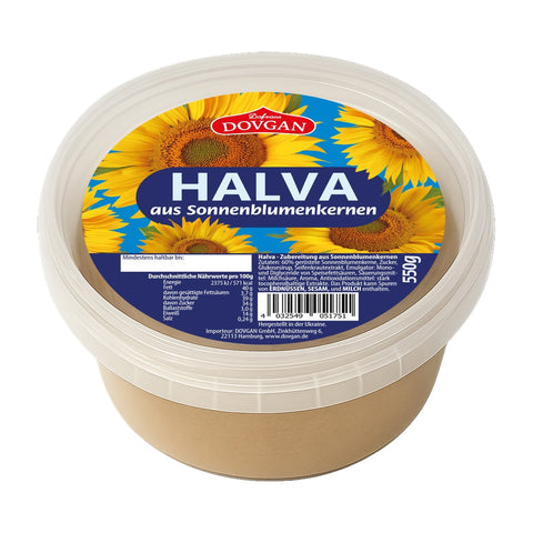 Dovgan - Halva (aus Sonnenblumenkernen) - Karton 8 × 550 g