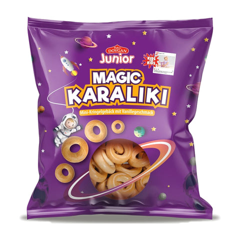 Dovgan - Karaliki (Mini-Kringelgebäck) - Karton 10 × 400 g