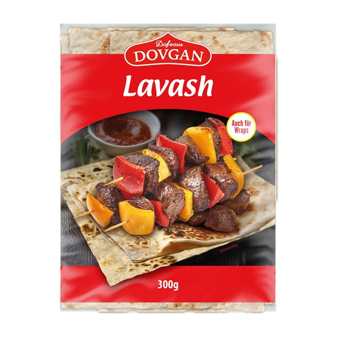 Dovgan - Lavash (Fladenbrot aus Weizenmehl) - Karton 12 × 300 g