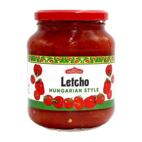 Dovgan - Letscho (Paprika in Tomatensauce) - Karton 12 × 450 g