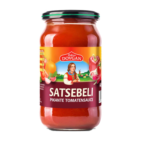 Dovgan - Satsebeli (Pikante Tomatensauce) - Karton 12 × 442 ml