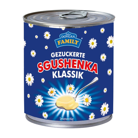 Dovgan - Sguschtschonka (Gezuckerte Dessertcreme Klassik) - Karton 12 × 370 g