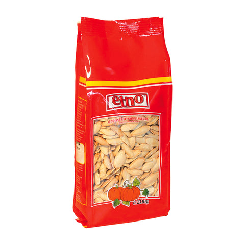 Etno - Geröstete gesalzene Kürbiskerne - Karton 10 × 200 g