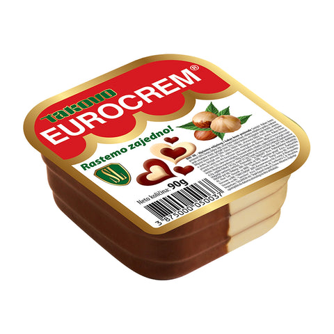 Eurocrem - Haselnuss-Kakao-Aufstrich - 24 × 90 g
