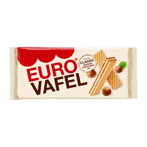 Eurocrem - Waffelschnitten mit Haselnussgeschmack (Eurovafel) - 12 × 180 g