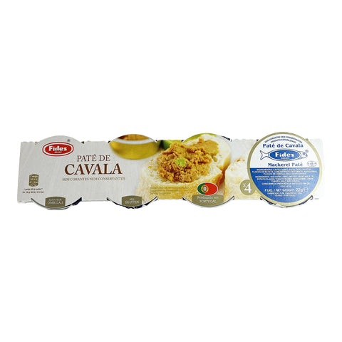 Fides - Mackerel pâté - 4x22 g