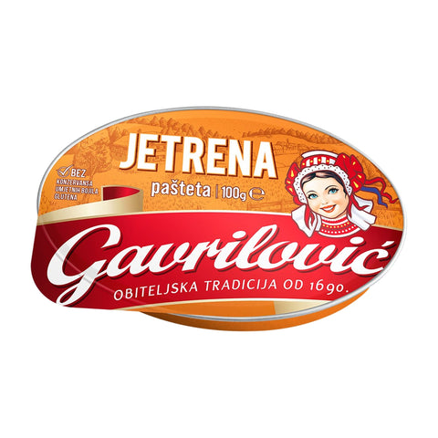 Gavrilović - Jetrena pašteta (Leberaufstrich) - Karton 16 × 100 g