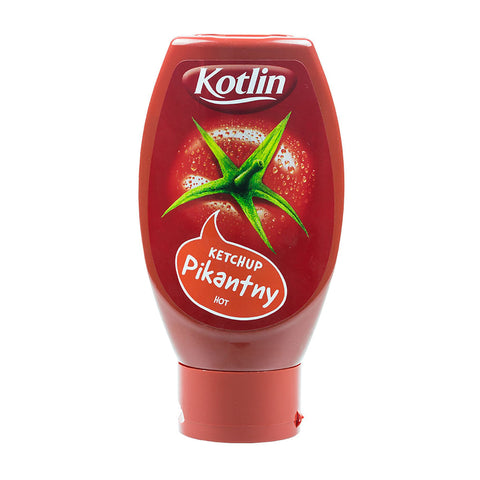 Kotlin - Ketchup Pikantny (Scharfer Tomatenketchup) - Karton 10 × 450 g