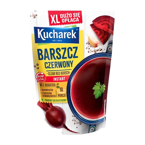 Kucharek - Barszcz czerwony (Borschtsch, Instantsuppe) - Karton 16 × 120 g