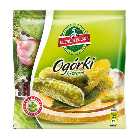 KuchniaPolska - Saure Gurken im Beutel (Ogórki kiszone) - 6 × 700 g