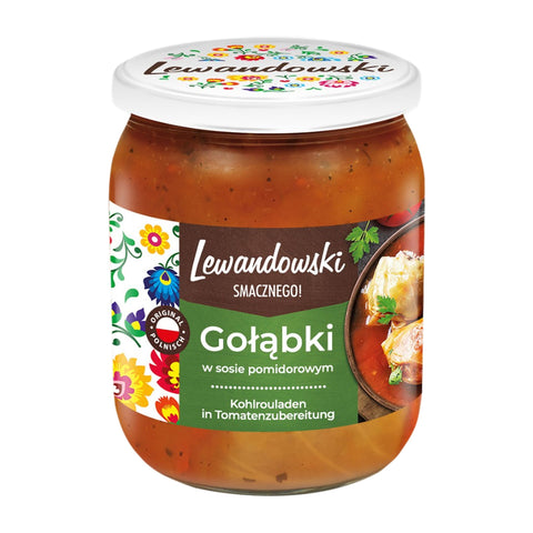 Lewandowski - Gołąbki (Kohlrouladen in Tomatensauce) - Karton 8 × 500 g