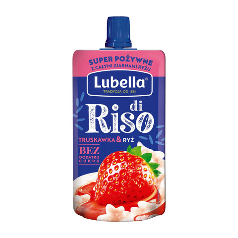 Lubella - di Riso (Reisgericht mit Erdbeeren) - Karton 12 × 100 g
