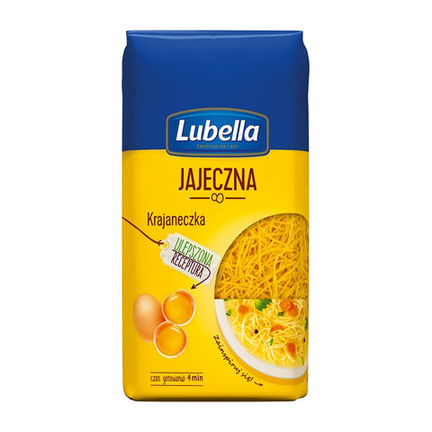 Lubella - Jajeczna Krajaneczka (Eiernudeln) - Karton 18 × 250 g