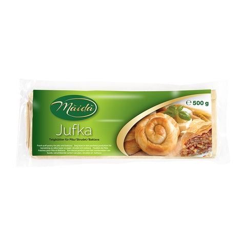 Mäida - Jufka (Teigblätter) - Karton 12 × 500 g