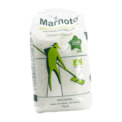 Marnoto - Traditional Sea Salt from Algarve - 1 kg