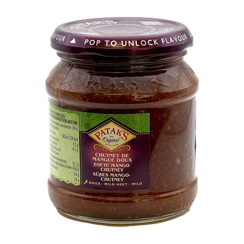 PATAKS - Süßes Mango-Chutney - 340 g