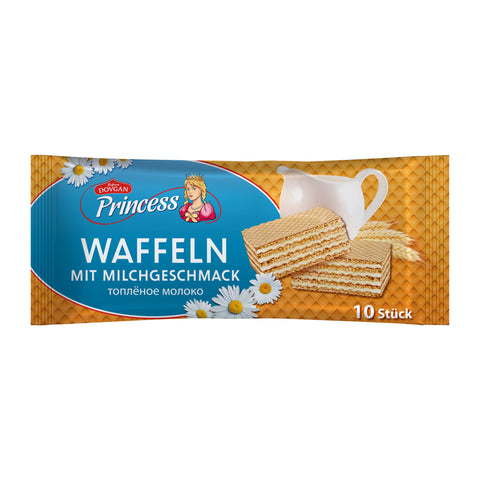 Princess - Waffelschnitten mit Milchcreme - Karton 14 × 150 g