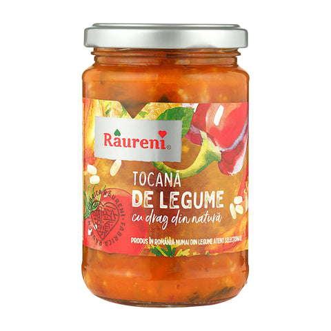 Răureni - Tocană de legume (Gemüseeintopf mit Reis) - Karton 6 × 300 g