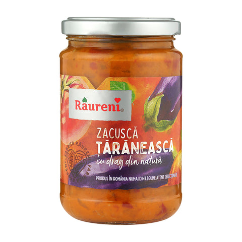 Răureni - Zacuscă țărănească (Rustikale Gemüsezubereitung) - Karton 6 × 300 g