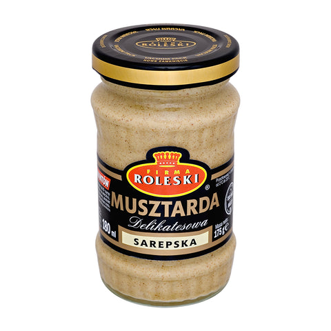 Roleski - Musztarda Sarepska (Tafelsenf) - Karton 10 × 175 g