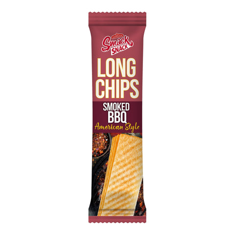 Smack - American Style Smoked BBQ (Kartoffelsnack) - Karton 22 × 60 g