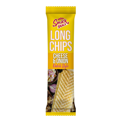 Smack - Dutch Style Cheese & Onion (Kartoffelsnack) - Karton 22 × 60 g