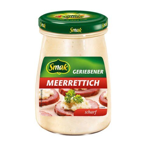Smak - Geriebener Meerrettich - Karton 15 × 175 g