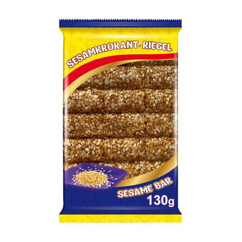 Sojus - Sesamkrokant-Riegel - Karton 18 × 130 g