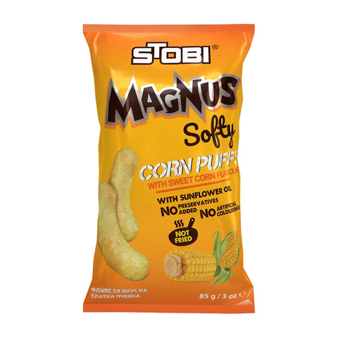 Stobi - Magnus Softy (Maisflips mit Süßmaisgeschmack) - Karton 20 × 85 g