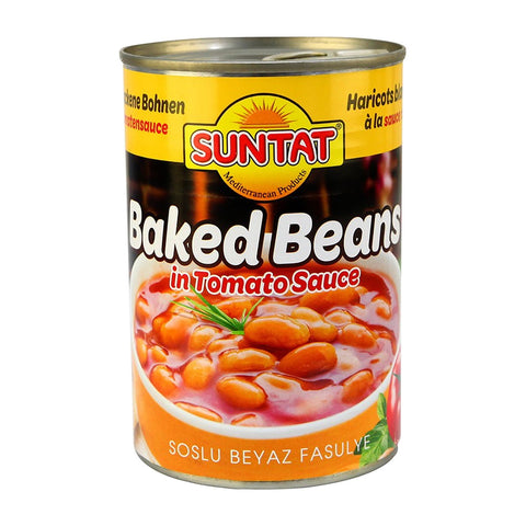 Suntat - Baked Beans (Bohnen in Tomatensoße) - Karton 12 × 400 g